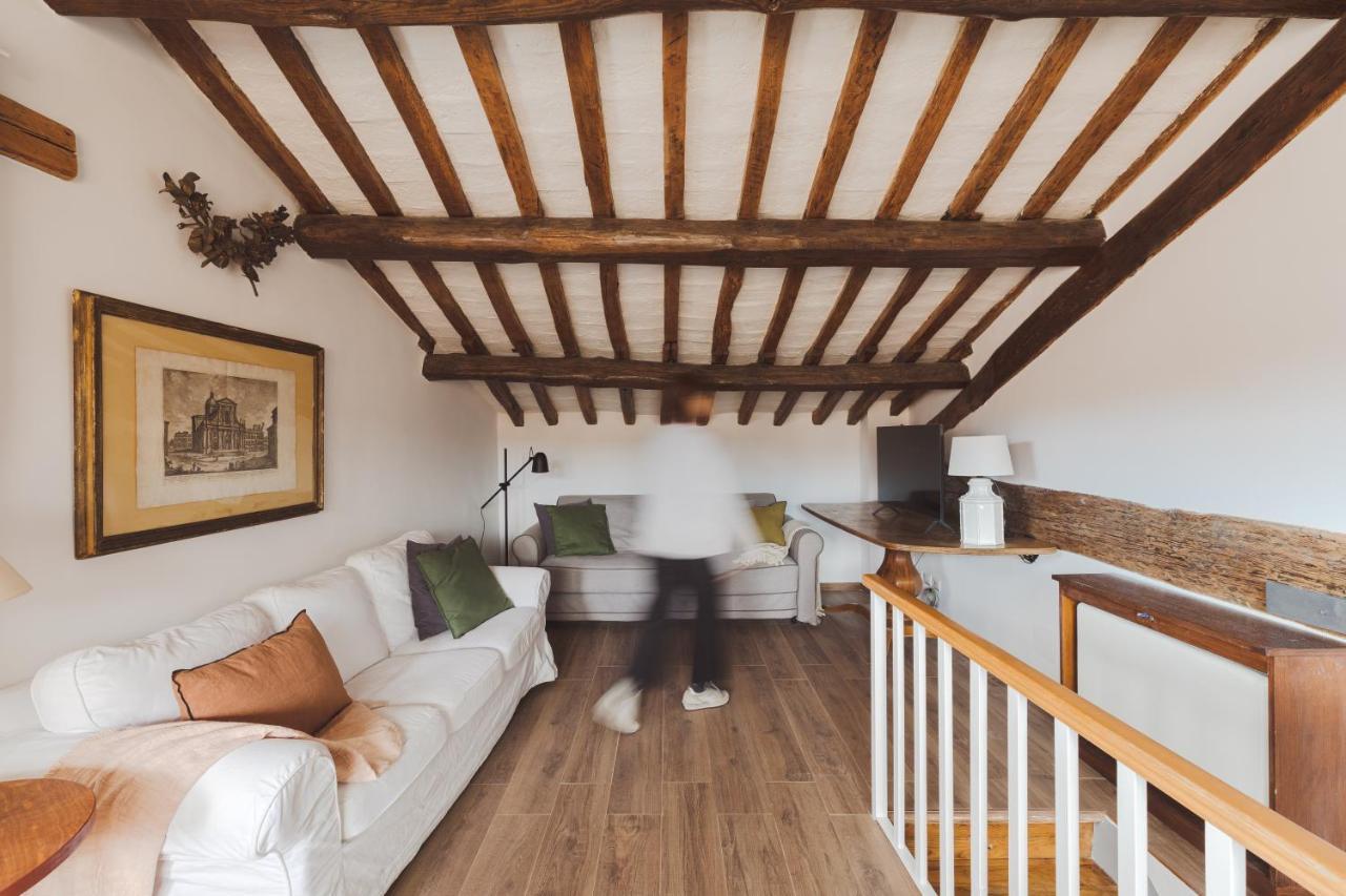 Amazing Penthouse With Terrace And Rooftop In Trastevere Rzym Zewnętrze zdjęcie