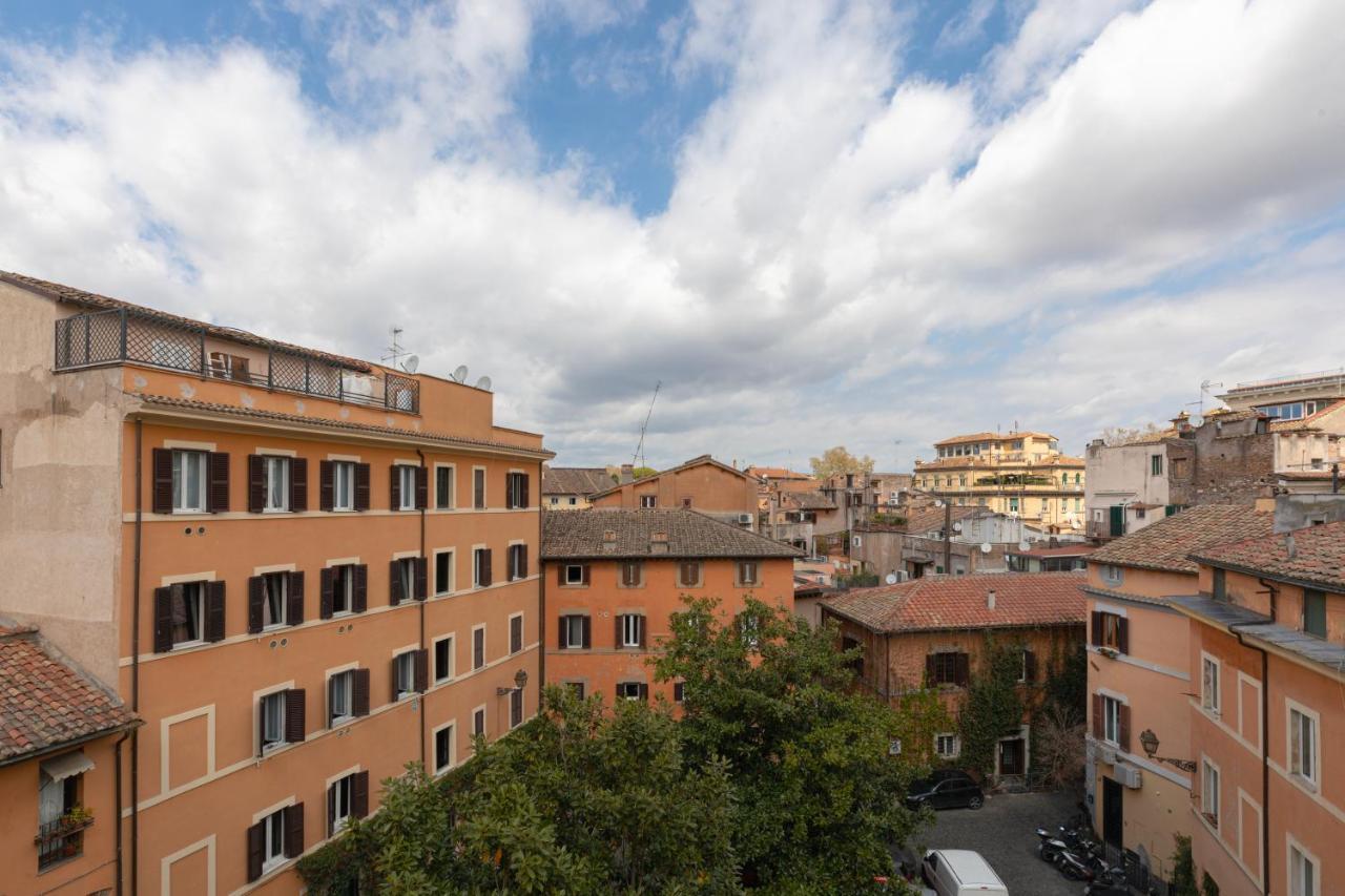 Amazing Penthouse With Terrace And Rooftop In Trastevere Rzym Zewnętrze zdjęcie