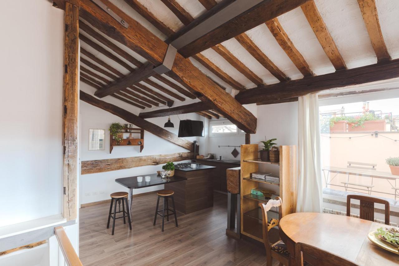 Amazing Penthouse With Terrace And Rooftop In Trastevere Rzym Zewnętrze zdjęcie