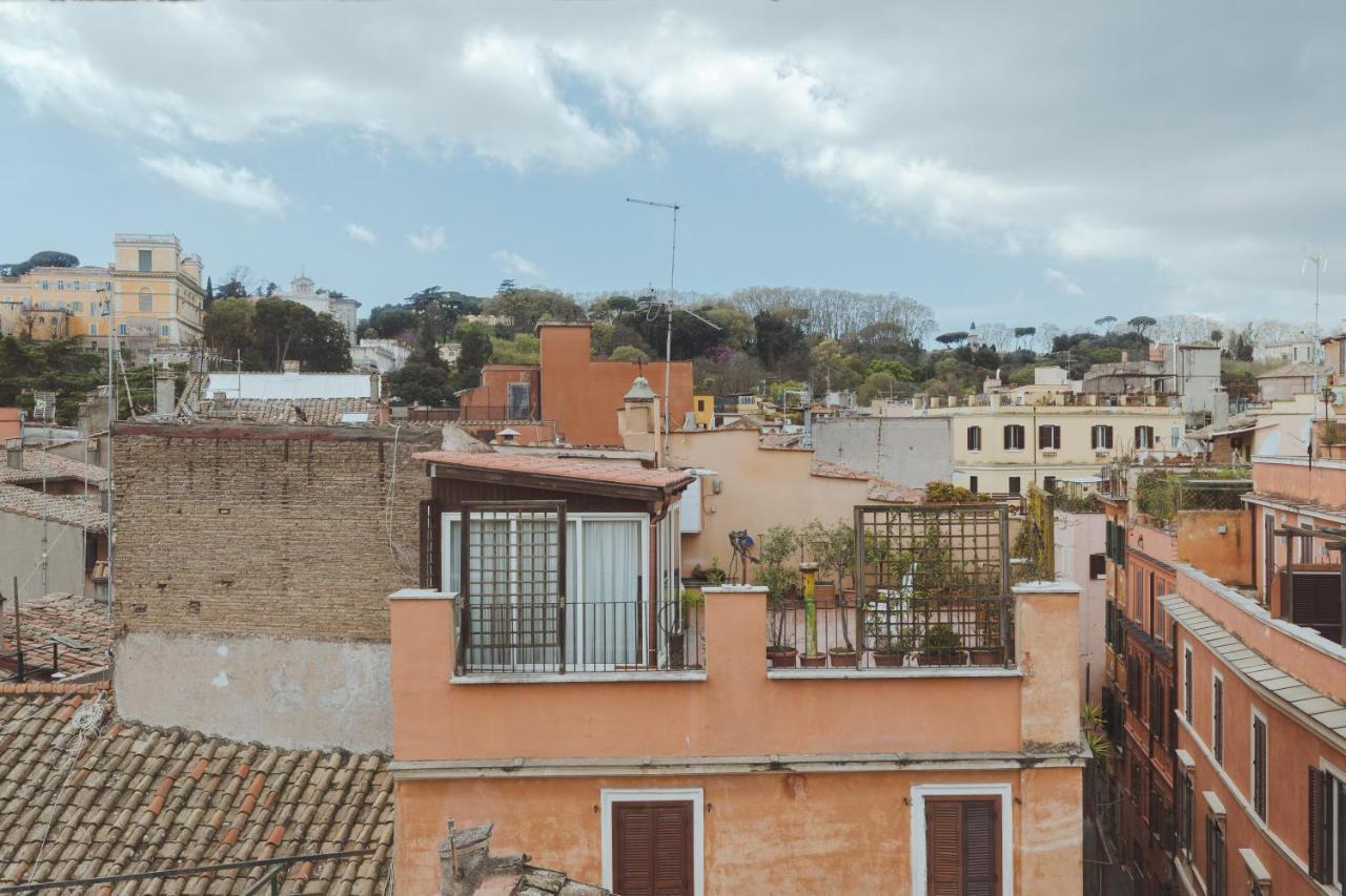 Amazing Penthouse With Terrace And Rooftop In Trastevere Rzym Zewnętrze zdjęcie