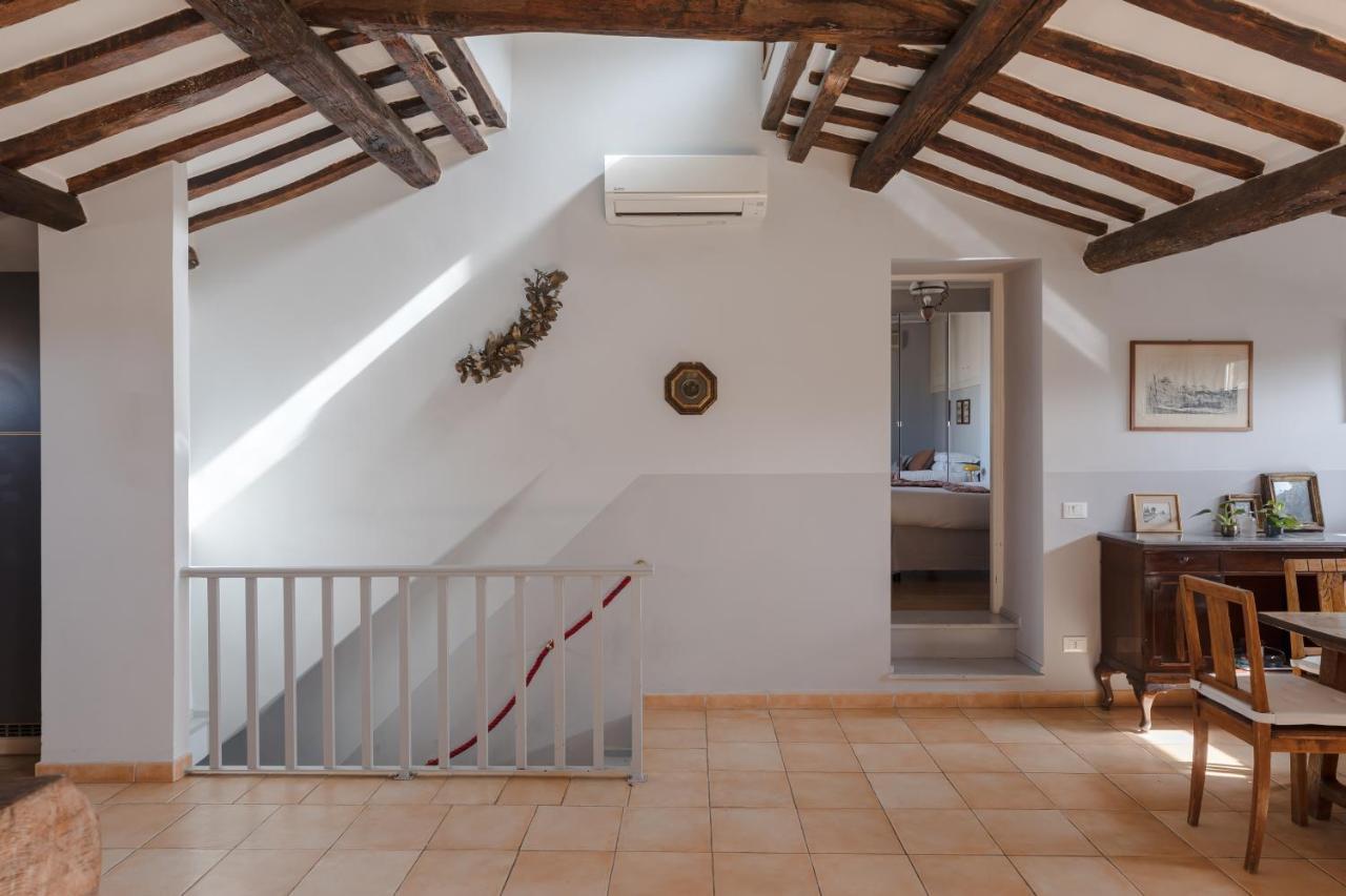 Amazing Penthouse With Terrace And Rooftop In Trastevere Rzym Zewnętrze zdjęcie
