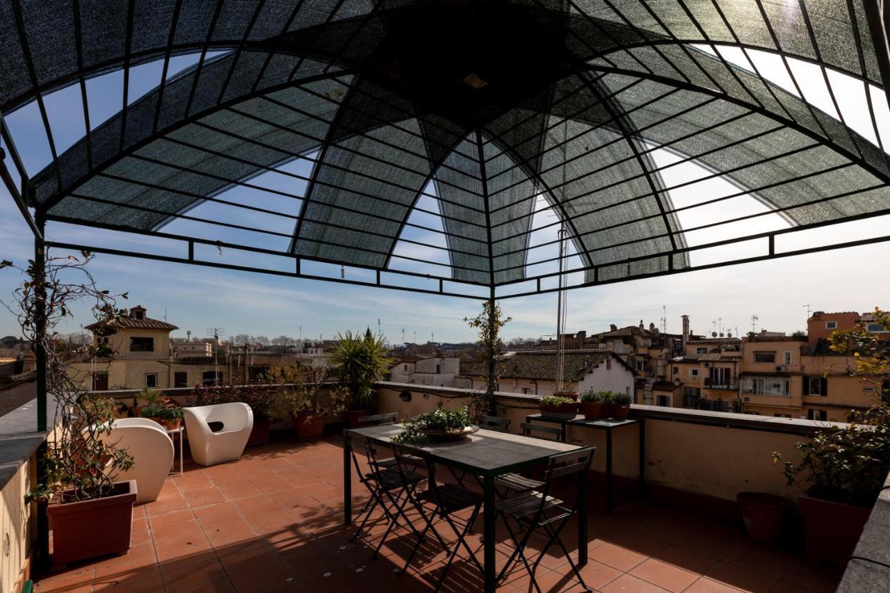 Amazing Penthouse With Terrace And Rooftop In Trastevere Rzym Zewnętrze zdjęcie