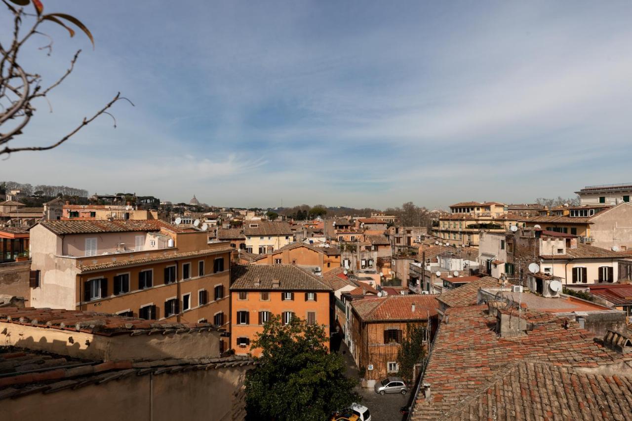 Amazing Penthouse With Terrace And Rooftop In Trastevere Rzym Zewnętrze zdjęcie