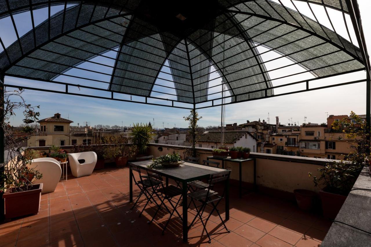 Amazing Penthouse With Terrace And Rooftop In Trastevere Rzym Zewnętrze zdjęcie